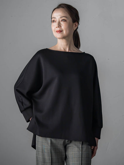【WEB限定】”もっちり素材”ダンボールドルマンプルオーバー≪手洗い可能≫