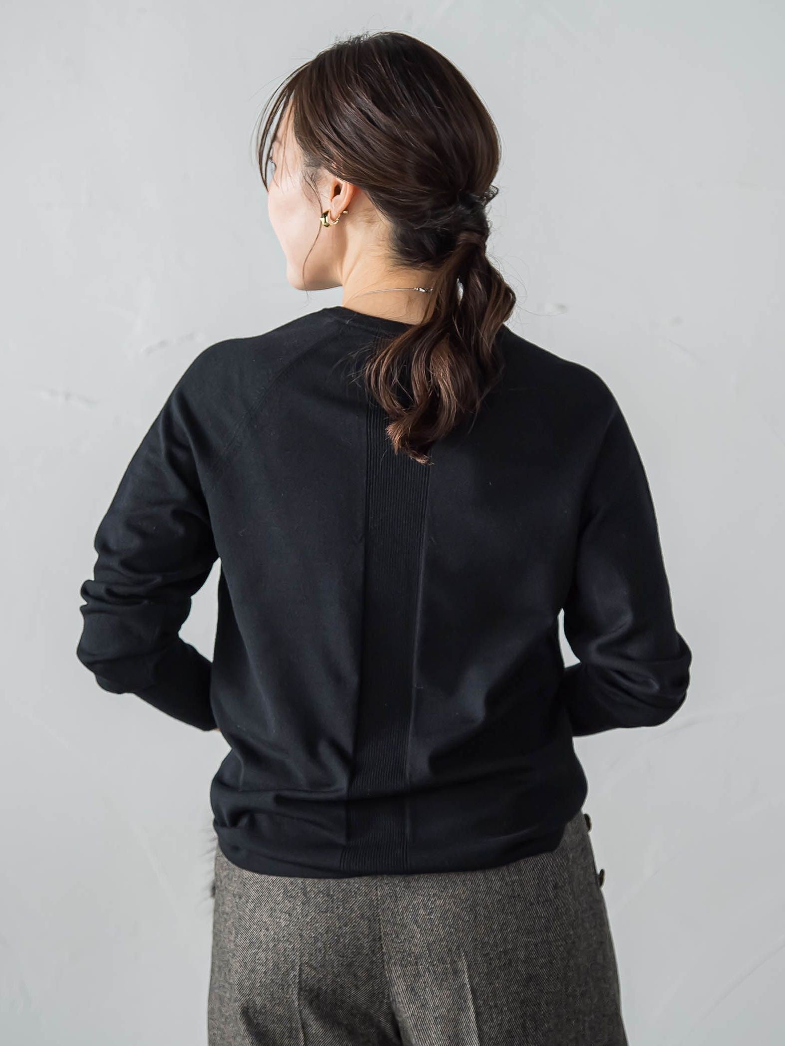 【WEB限定】エレカットベーシックニット