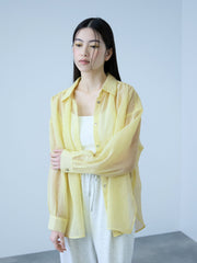 リネンライクボイルシャツ