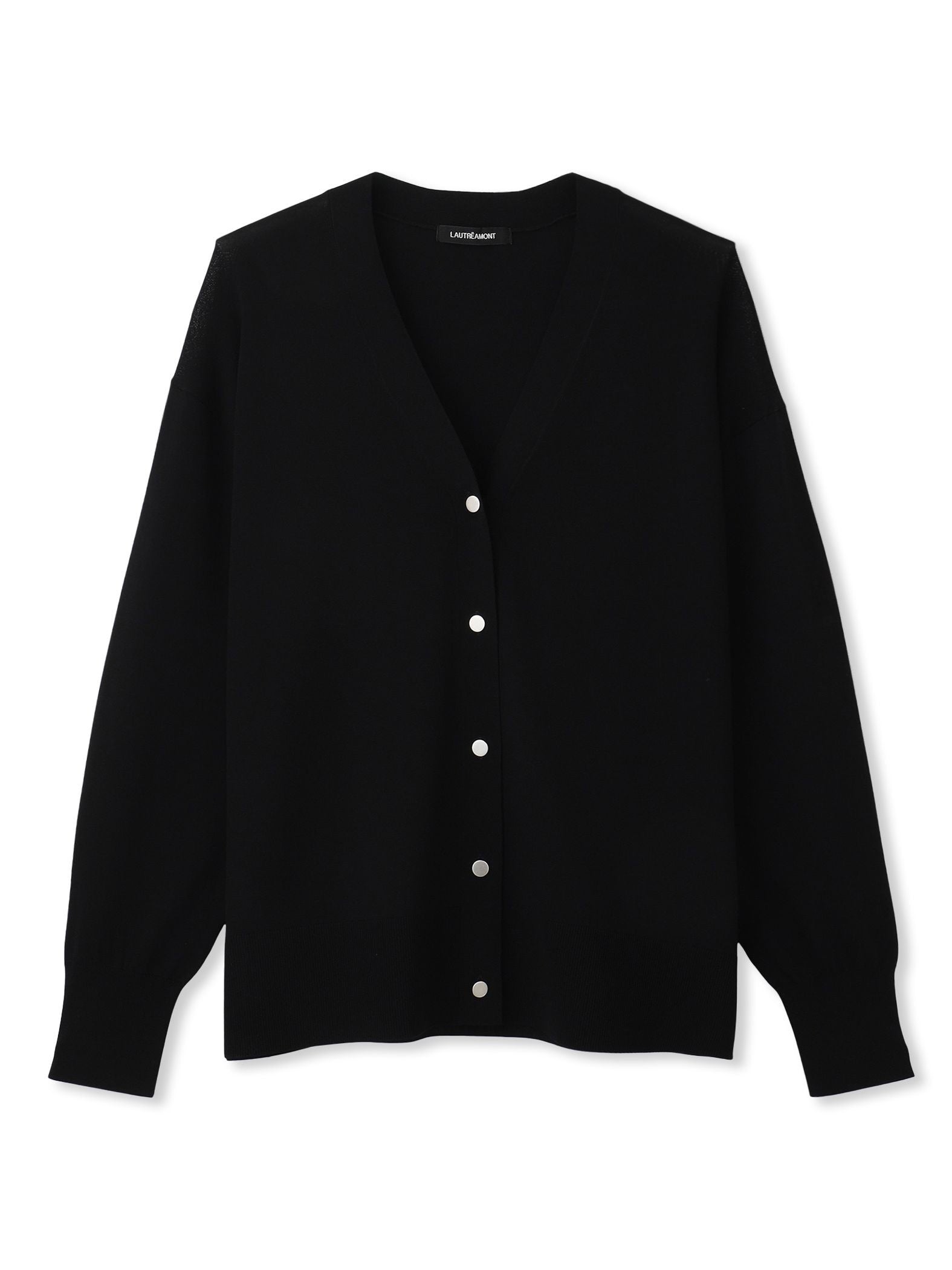 Vネックニットカーディガン≪手洗い可能≫