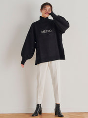 両面起毛センタープレスパンツ≪洗濯機で洗える≫