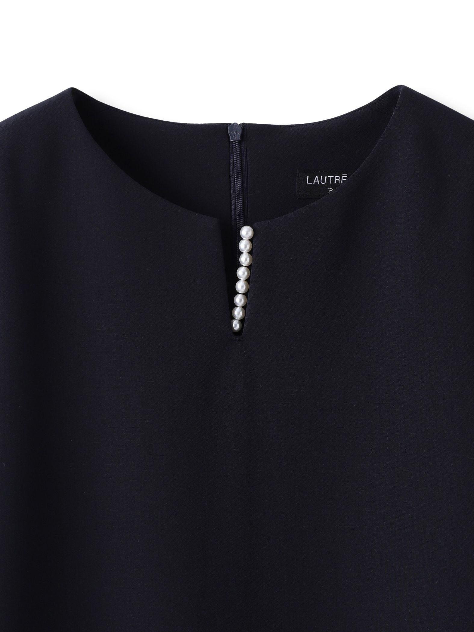 トリクシオンキーネックブラウス≪セットアップ対応/手洗い可能≫