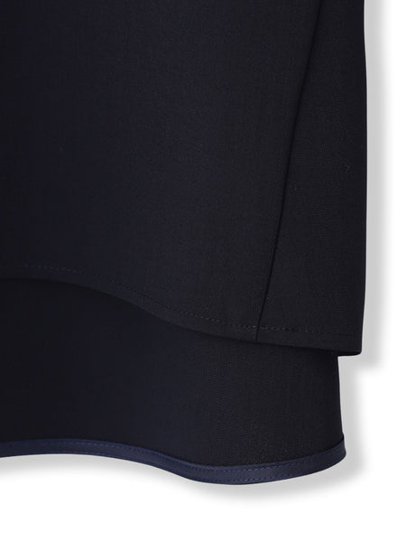 トリクシオンキーネックブラウス≪セットアップ対応/手洗い可能≫