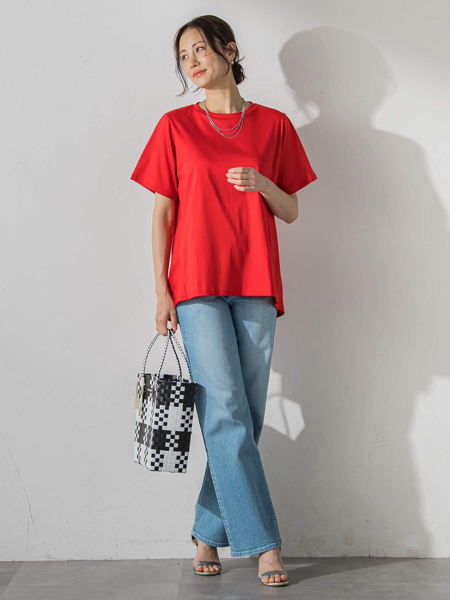 【WEB限定】≪気分で選べる12色展開！≫ジュエリーカラーカットソー