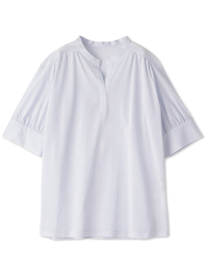 ライクアウーヴンカットソー≪接触冷感/洗濯機で洗える≫