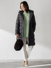 ファインメリノウールチュニックニット≪洗える≫