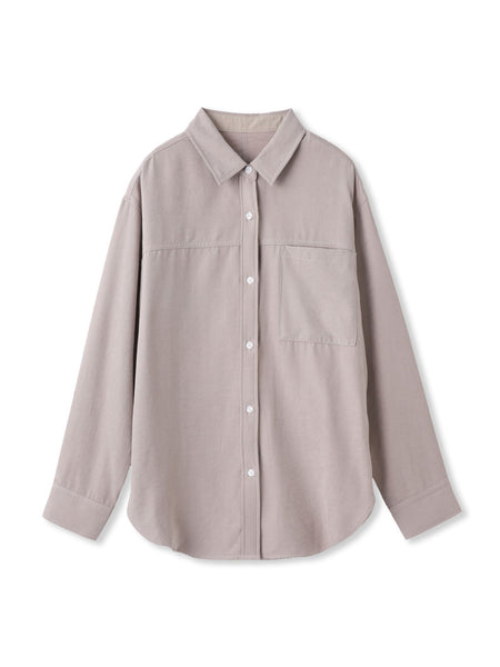 【WEB限定】E/Nピーチシャツ≪手洗い可能≫