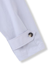 撥水オーバーミドルトレンチコート≪手洗い可能≫