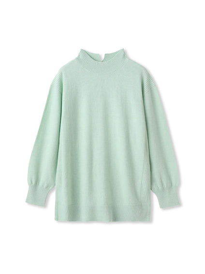 ファインメリノウールチュニックニット≪洗える≫