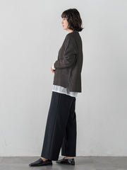 【大きいサイズ】ヘリンボーンニット