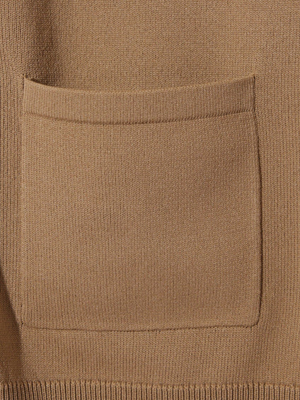スポンディッシュメタルボタンカーディガン≪手洗い可能≫