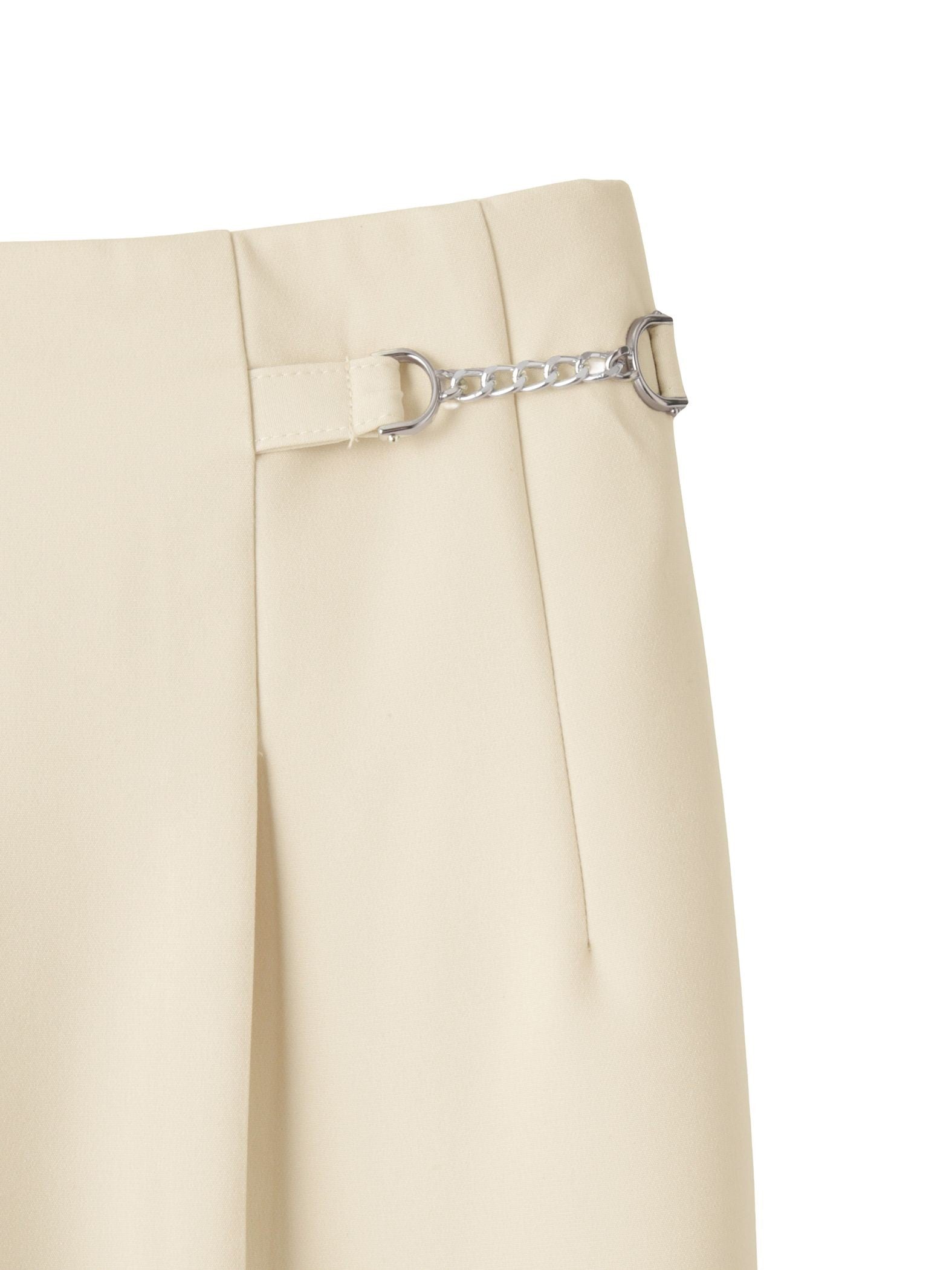 ダブルクロスストレッチビットテーパードパンツ