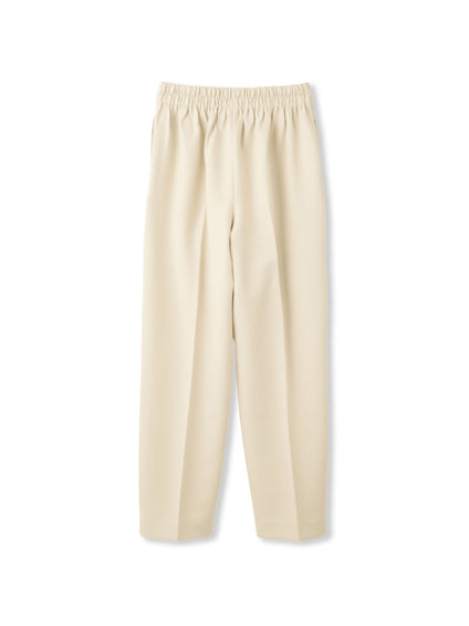 ダブルクロスストレッチビットテーパードパンツ