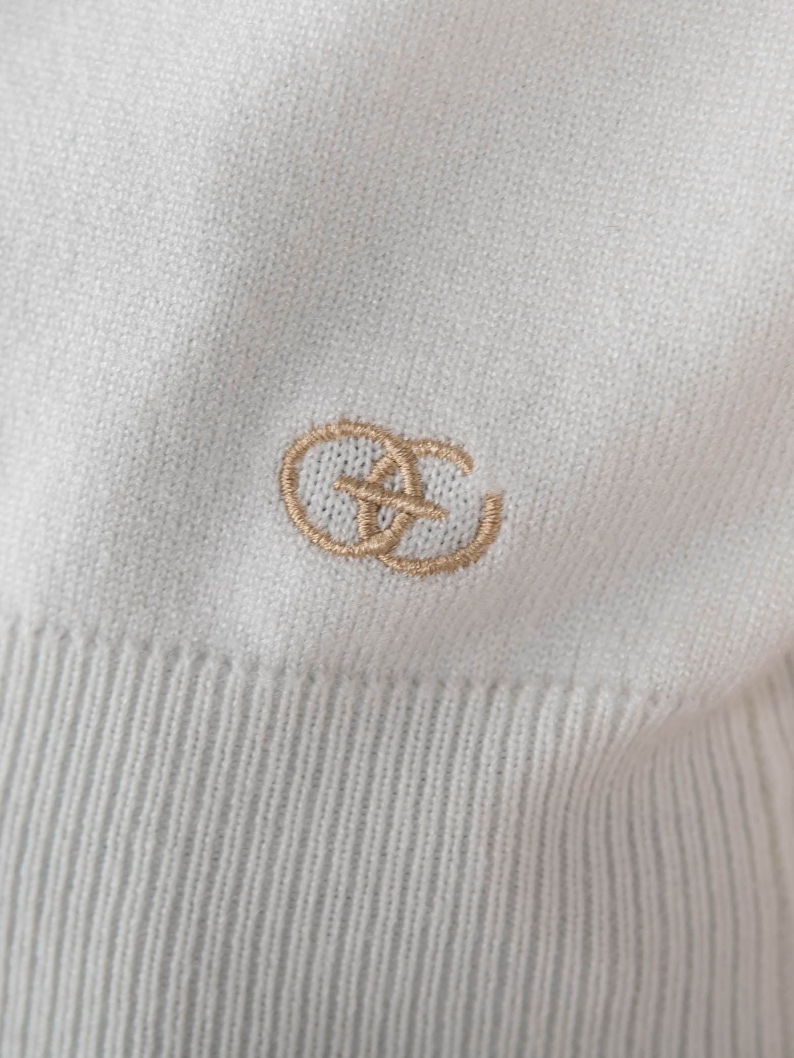 45TH限定≪QCロゴ入り≫マルチ釦ツインニット