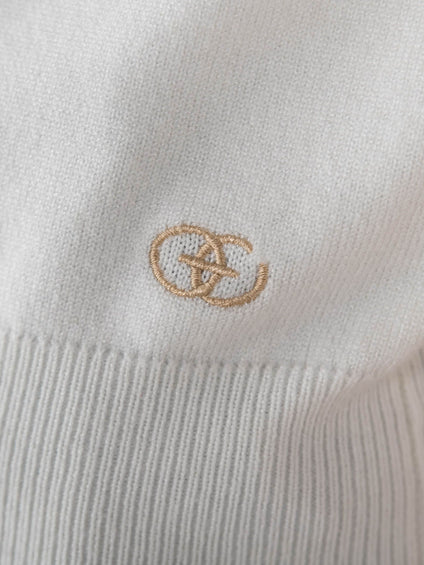 45TH限定≪QCロゴ入り≫マルチ釦ツインニット