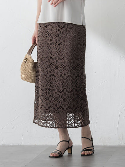 【カタログ掲載】クラシッククロッシェレーススカート