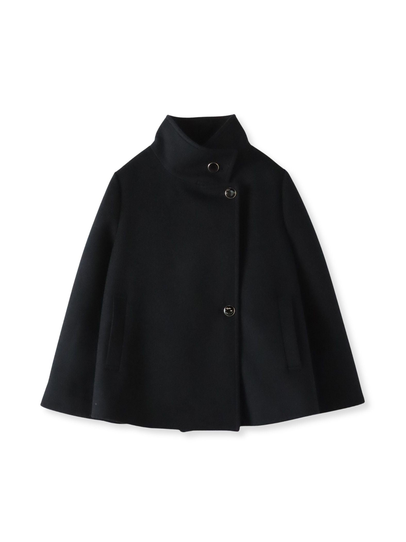 スタンドカラーショートコート