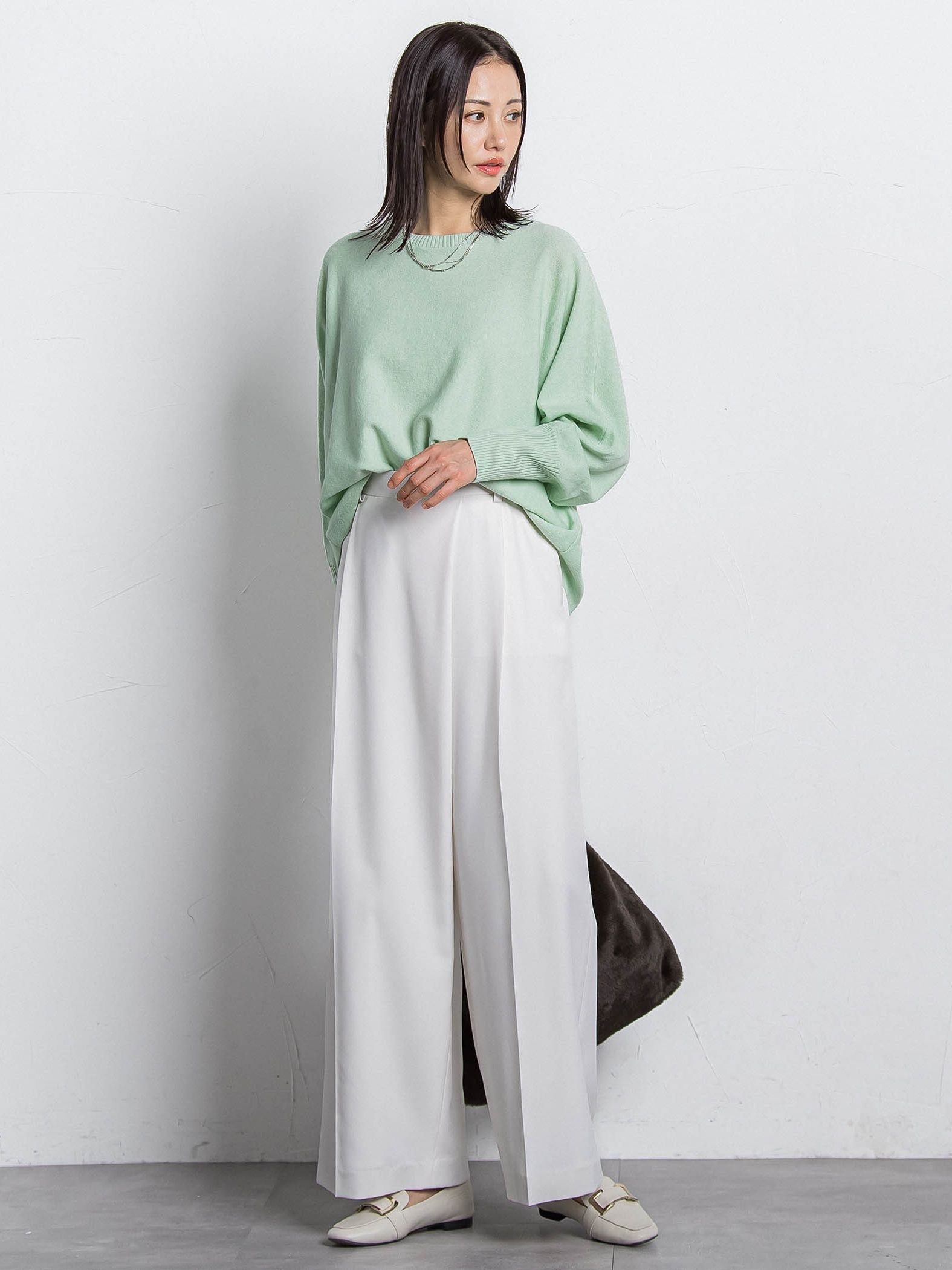 ファインメリノウールドルマンニット≪洗える≫