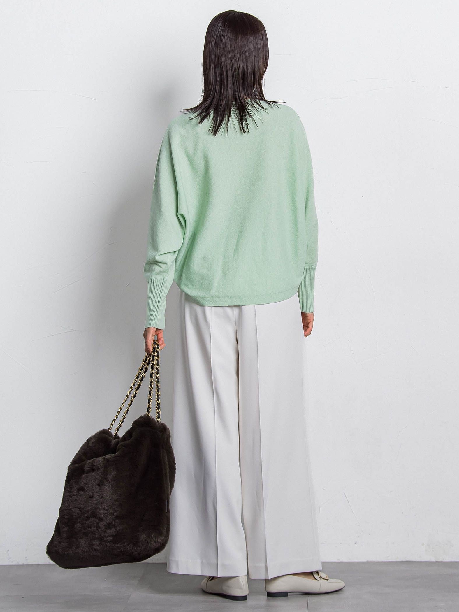 ファインメリノウールドルマンニット≪洗える≫