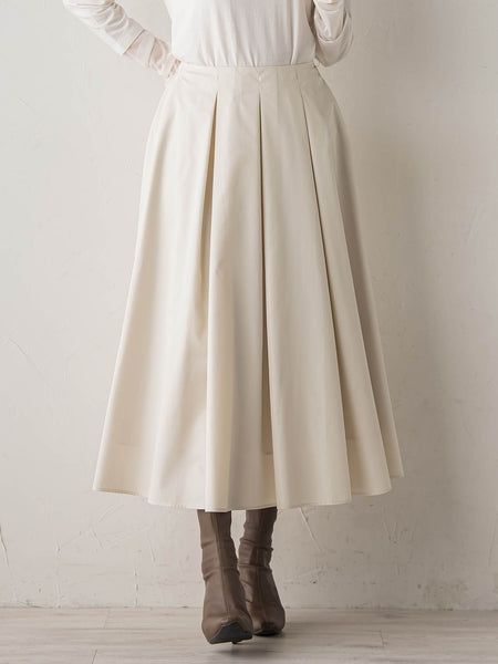 タフタタックスカート≪洗濯機で洗える≫