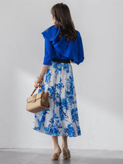 ケープ付き5wayニット