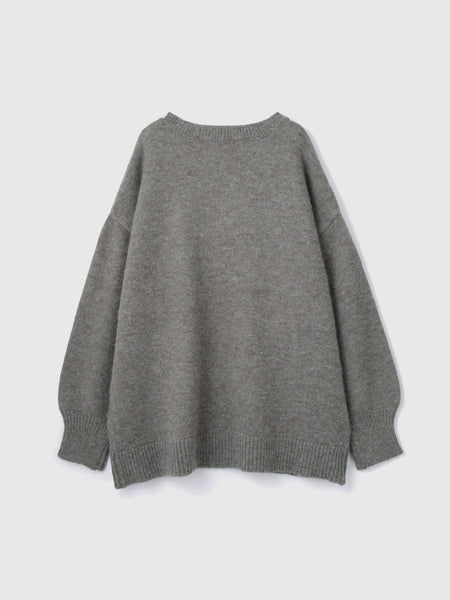 アルパカタッチVネックニットプルオーバー≪手洗い可能≫