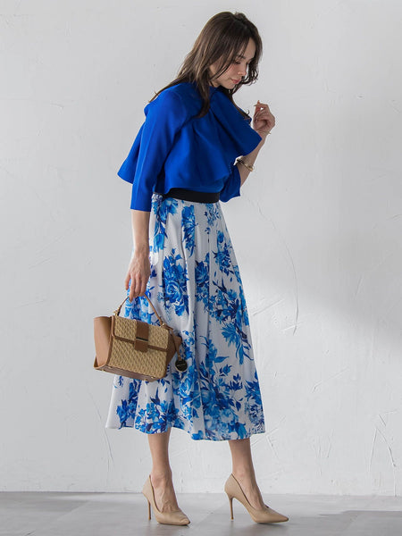 ケープ付き5wayニット