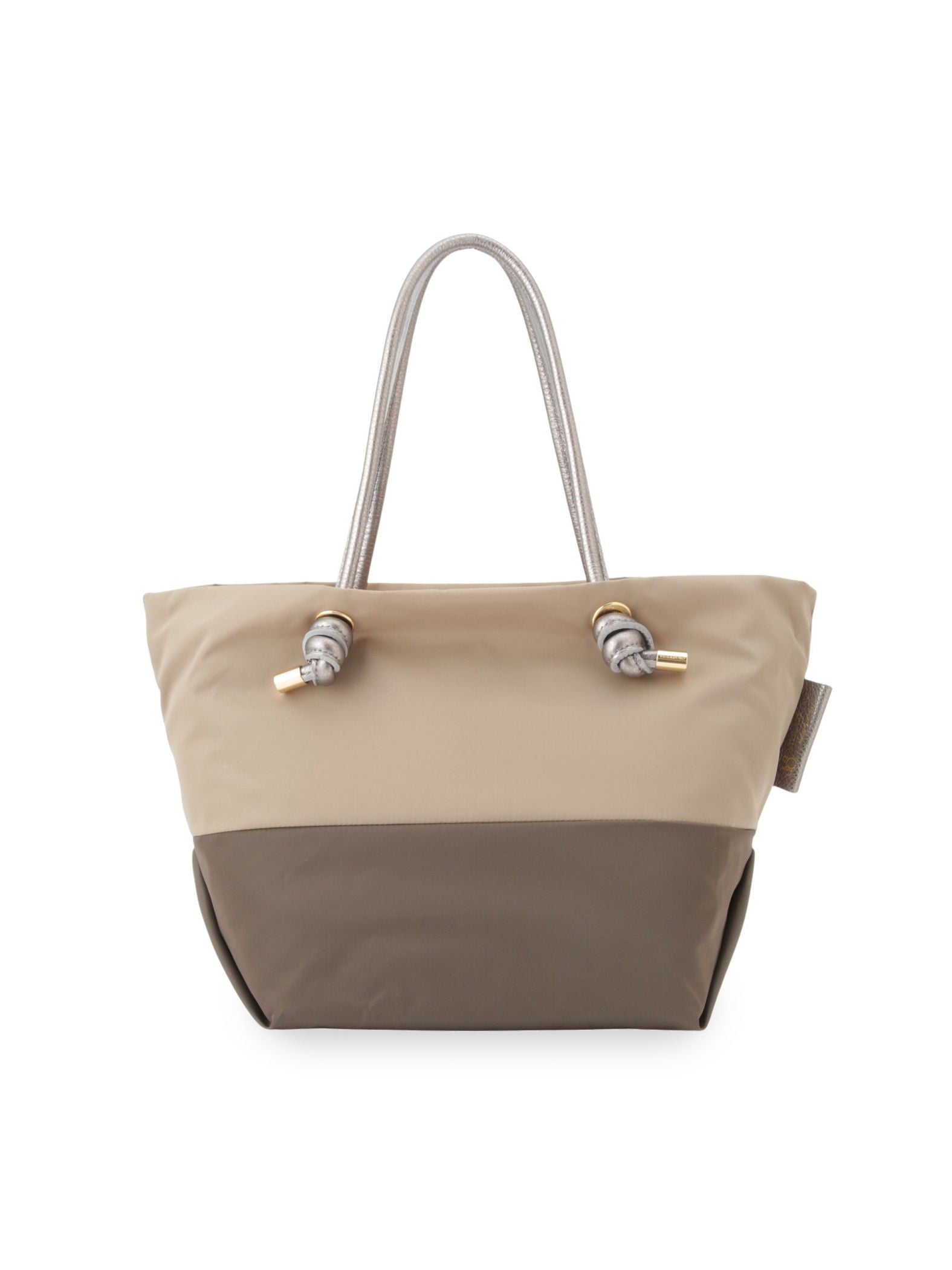 【WEB限定】【VIOLAd'ORO】ノットハンドルナイロントート M BIANCA / V-2250