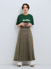 さがら刺繍ロゴTシャツ≪洗濯機で洗える≫
