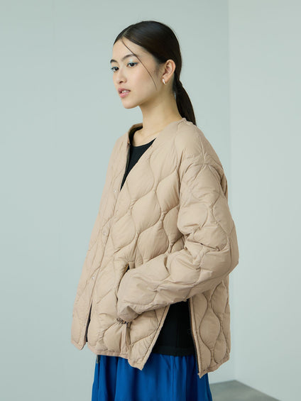 TAION　ダブルジップダウンジャケット≪手洗い可能≫