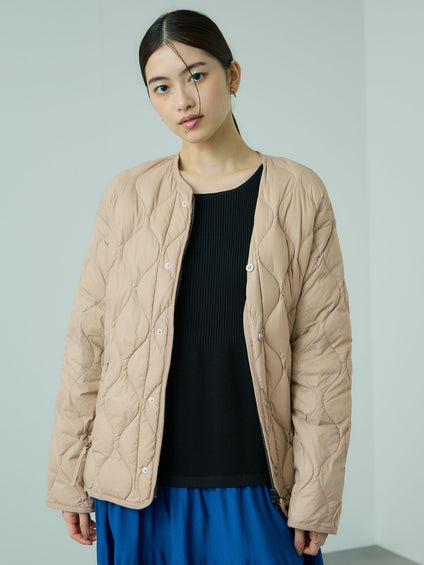 TAION　ダブルジップダウンジャケット≪手洗い可能≫