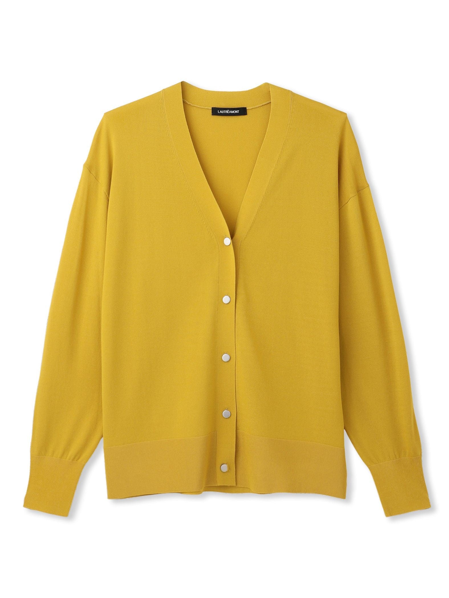 Vネックニットカーディガン≪手洗い可能≫