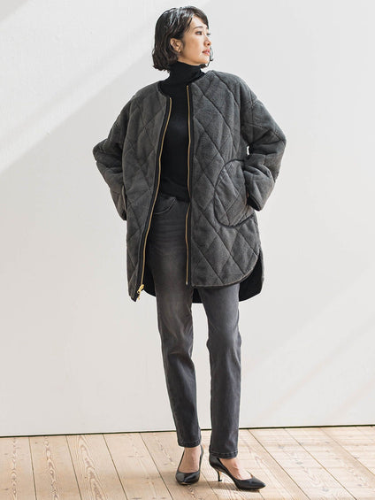 【WEB限定】”まるで毛布”どちらも主役リバーシブルアウター