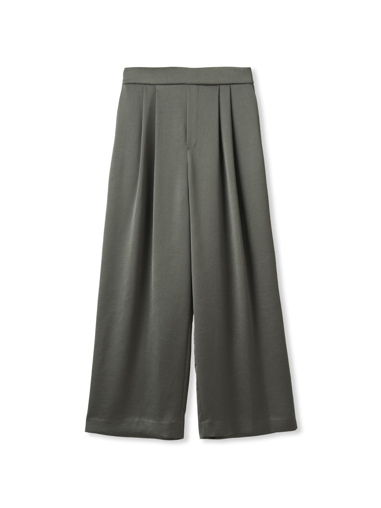 カリーヌサテンパンツ≪洗える≫