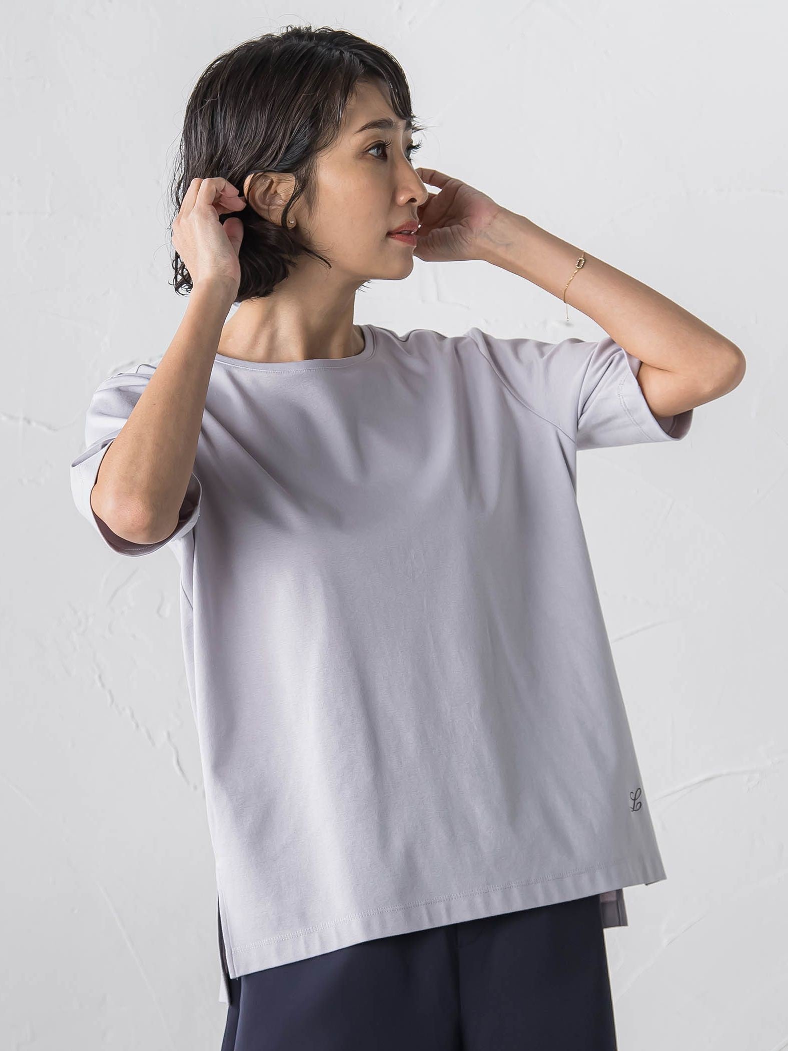 【受注会限定】刺繍ロゴ入りカットソー