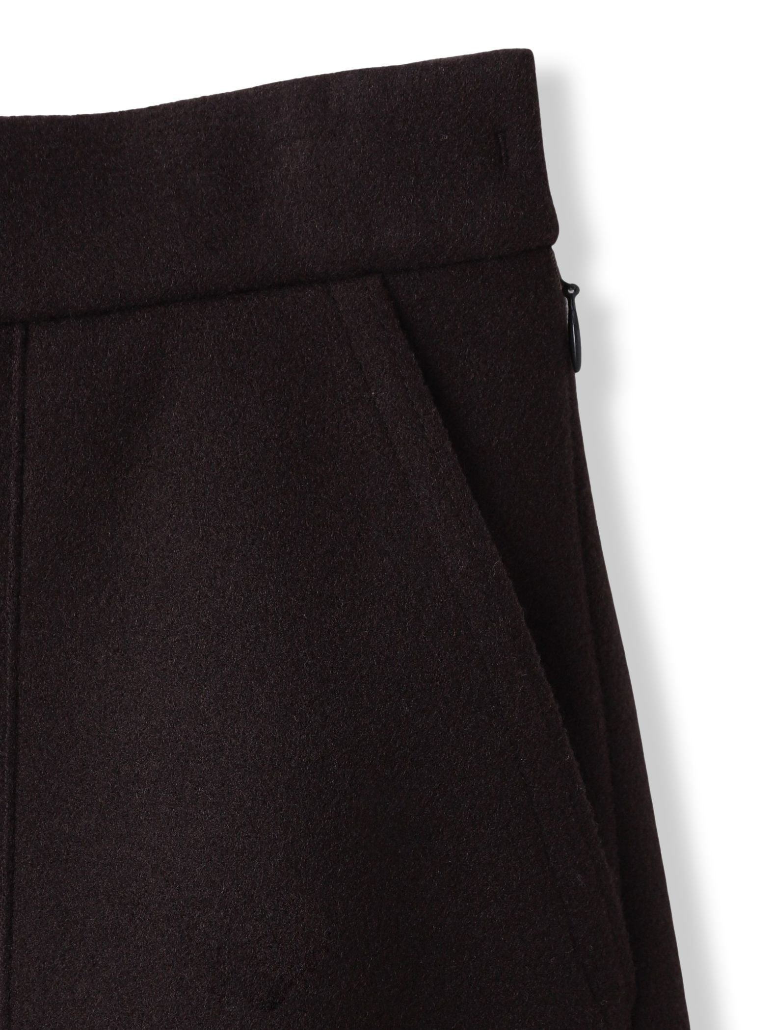 【WEB限定】ライトジャージメルトンスカート≪手洗い可能≫