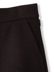 【WEB限定】ライトジャージメルトンスカート≪手洗い可能≫