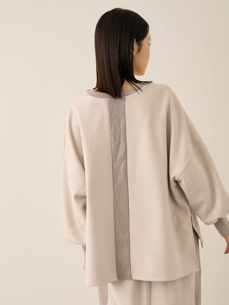 スウェードタッチダンボールプルオーバー≪手洗い可能≫