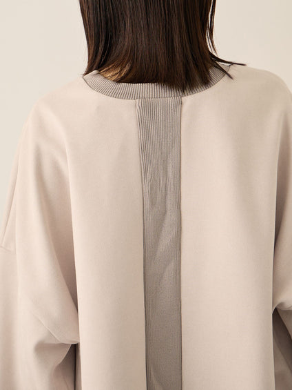 スウェードタッチダンボールプルオーバー≪手洗い可能≫