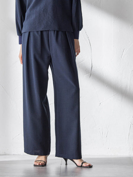 【一瞬で楽とキレイを叶える】タンブラーオックスイージーワイドパンツ≪手洗い可能≫