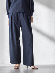 【一瞬で楽とキレイを叶える】タンブラーオックスイージーワイドパンツ≪手洗い可能≫