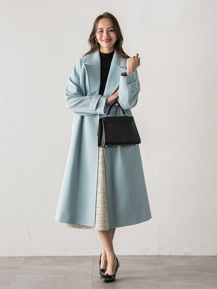 テーラードカラーコート