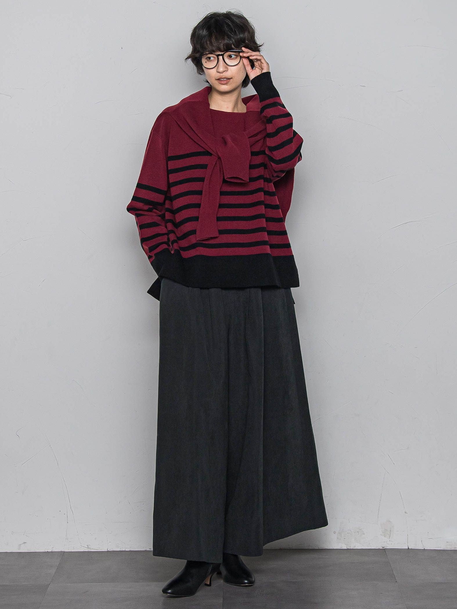 【ゆるっと上品】私に似合うキュロットパンツ≪手洗い可能≫