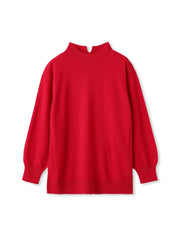 ファインメリノウールチュニックニット≪洗える≫