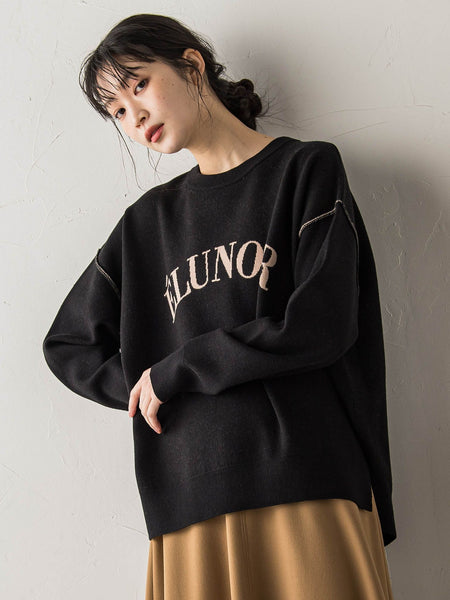 【新色追加】ロゴスウェットニット≪手洗い可能≫