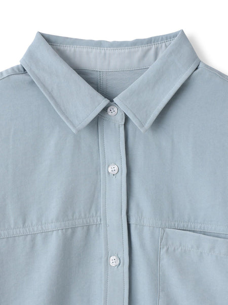 【WEB限定】E/Nピーチシャツ≪手洗い可能≫