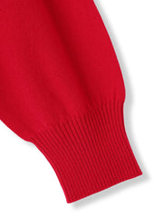 ファインメリノウールチュニックニット≪洗える≫