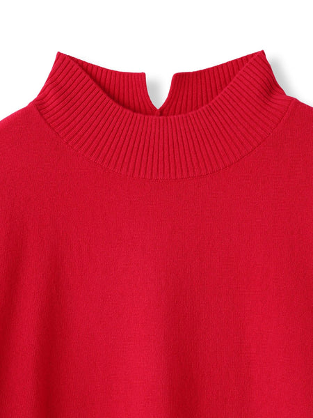 ファインメリノウールチュニックニット≪洗える≫