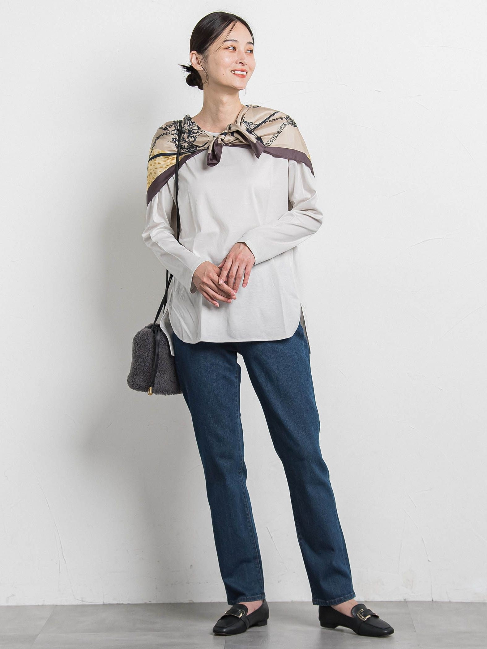 【WEB限定】【VIOLAd'ORO】ボア巾着ミニバッグ　ELMO / V-8925