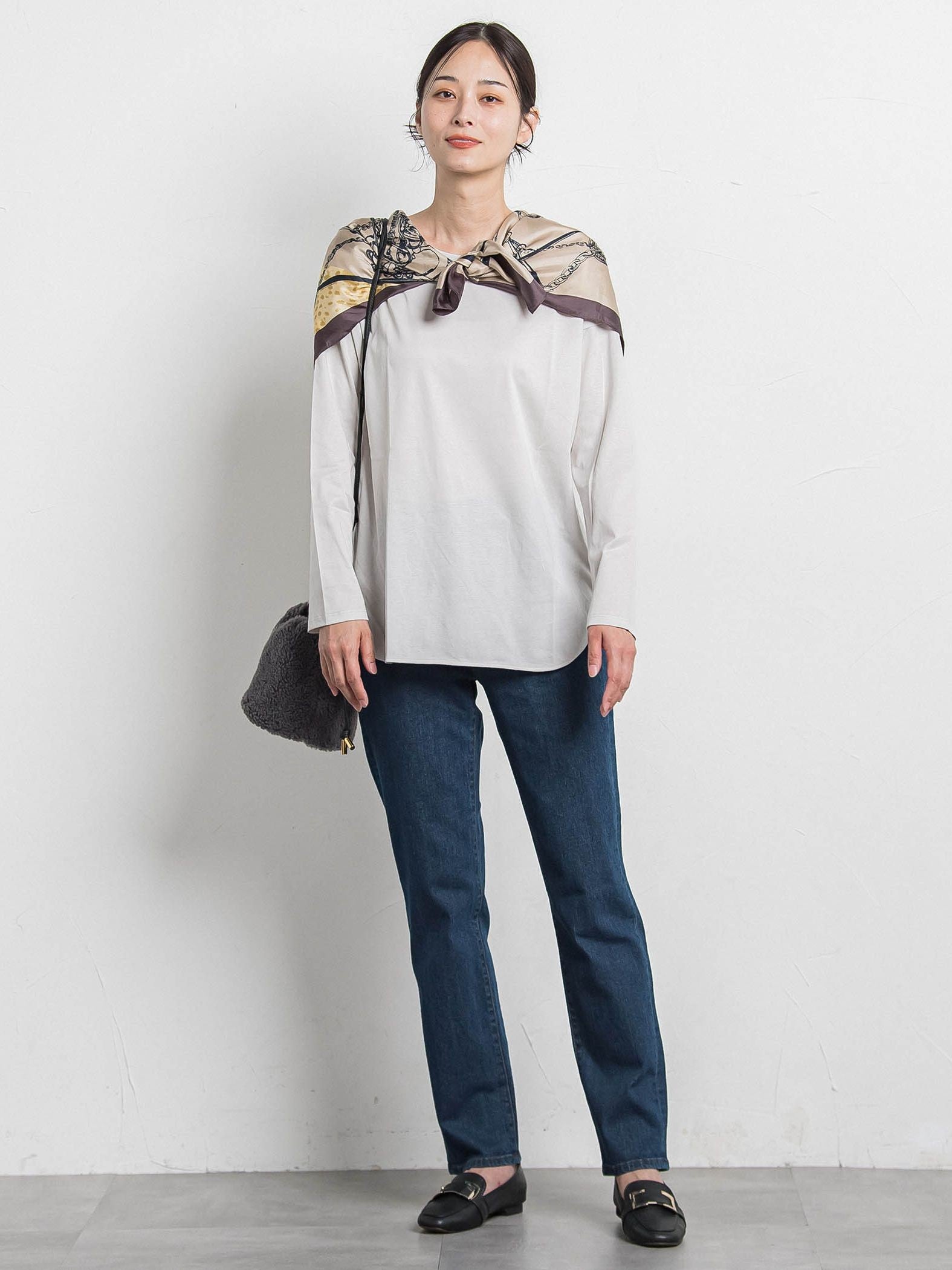 【WEB限定】【VIOLAd'ORO】ボア巾着ミニバッグ　ELMO / V-8925